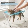 Foldable Pet Bath Stand Hands‑Anti‑Escape Grooming Hammock Dog Washing Care
