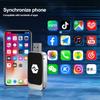 Kebidumei USB 2 в 1 беспроводной адаптер Carplay Android беспроводной адаптер автомобильный адаптер преобразует проводной Android Auto в беспроводной