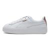 Puma Кроссовки на платформе Basket Rgh Low Top Женские кроссовки Белый Розовое золото 369631-02