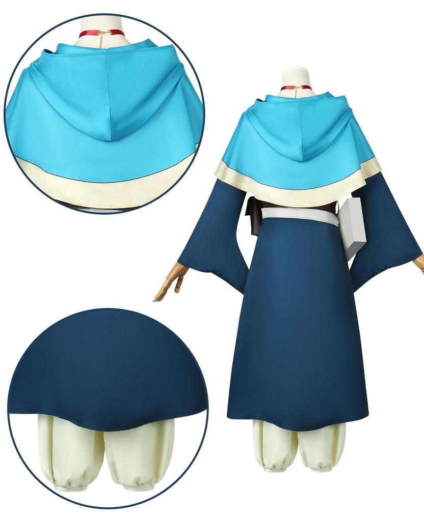 Костюм для косплея Марсила с едой из подземелья Марсил Косплей Один Марсил Косплей Подземелье Взрослый Культурный Фестиваль Событие Z [NOKIJP] Парик, Косплей, Часть,