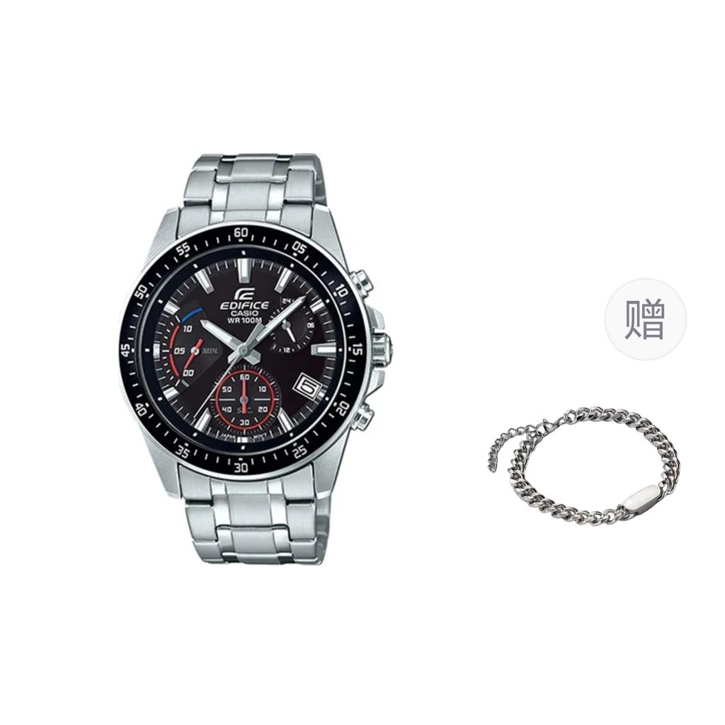 Casio Мужские черные часы EDIFICE EFV-540D-1AVUPR-