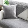 Подушка для дивана из стираного хлопка, ткань для четырех сезонов из чистого хлопка, простая подушка из чистого хлопка, чехол для дивана, противоскользящая спинка