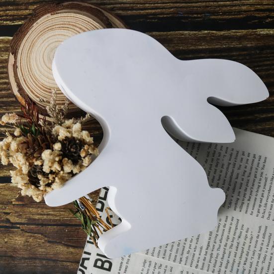 1 комплект вазы для цветов в виде кролика с 3 пробирками для гидропонных растений, станция для размножения растений в виде пасхального кролика, эпоксидная смола, литье, силиконовая форма