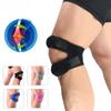 1 PC Sports Kneepad Double Patellar Knee Patella Tendon Support Strap Brace Pad Protector Open Knee Wrap Band Fitness