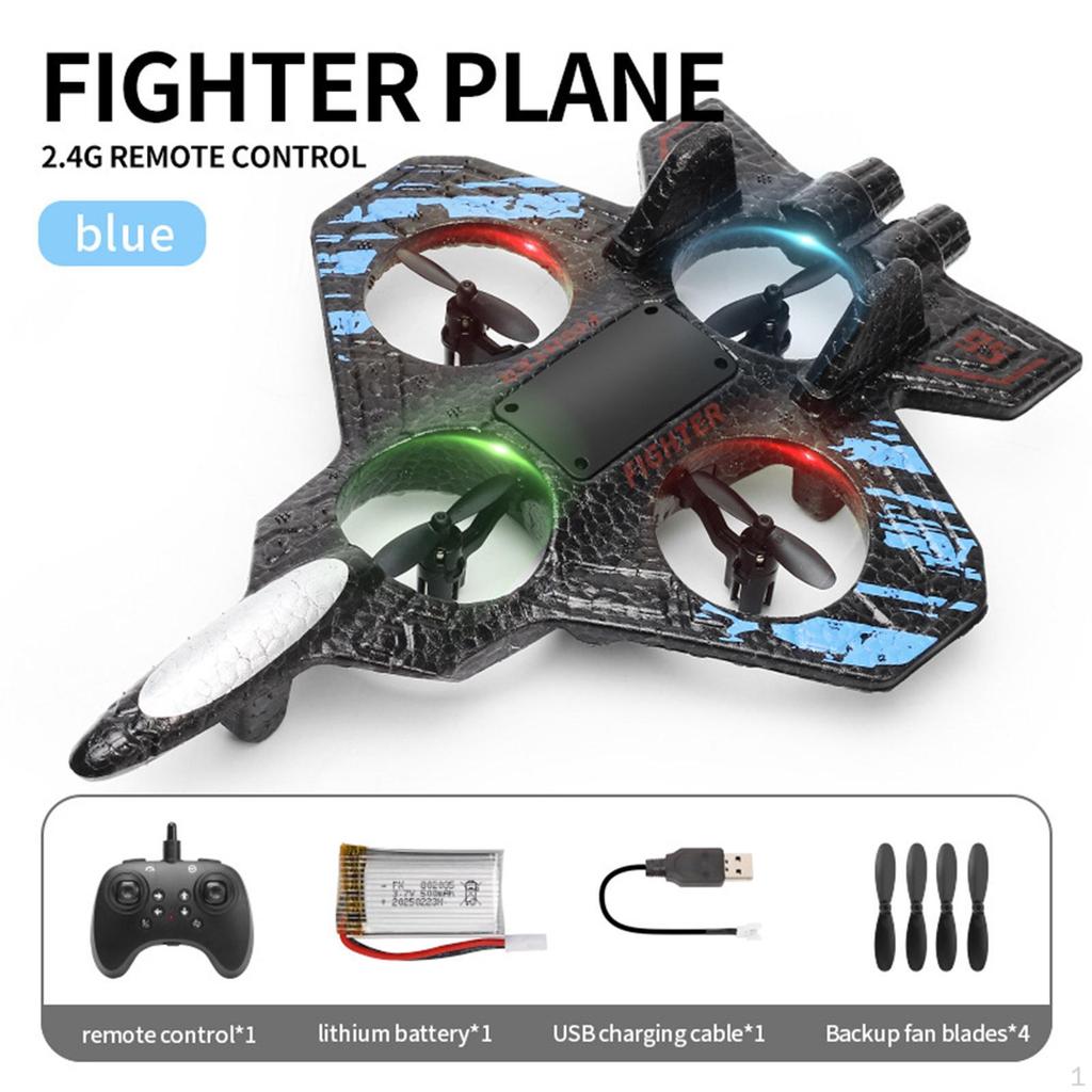 4 Channel Fixed Wing Foam Remote Control Airplane Toy for Young Pilots