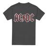 AC/DC Unisex Adult Plaid Logo T-Shirt