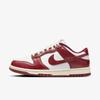 (W) Nike Dunk Low Retro PRM Team Red and White FJ4555-100