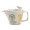 Kunzangama Teapot with 240ml Serves Hasami Made In Scandinavian Floral Light Blue J-kitchens Strainer, Capacity, 1-2, Ware, Japan, Design,