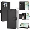 Кожаный кошелек-книжка для Nokia C01 Plus C30 C10 C20 C300 C02 C32 C12 X30 X20 X10 G21 G11 G20 G10 G400 G42 G22 из ПУ с 9 отделениями для карт и ремешком на запястье
