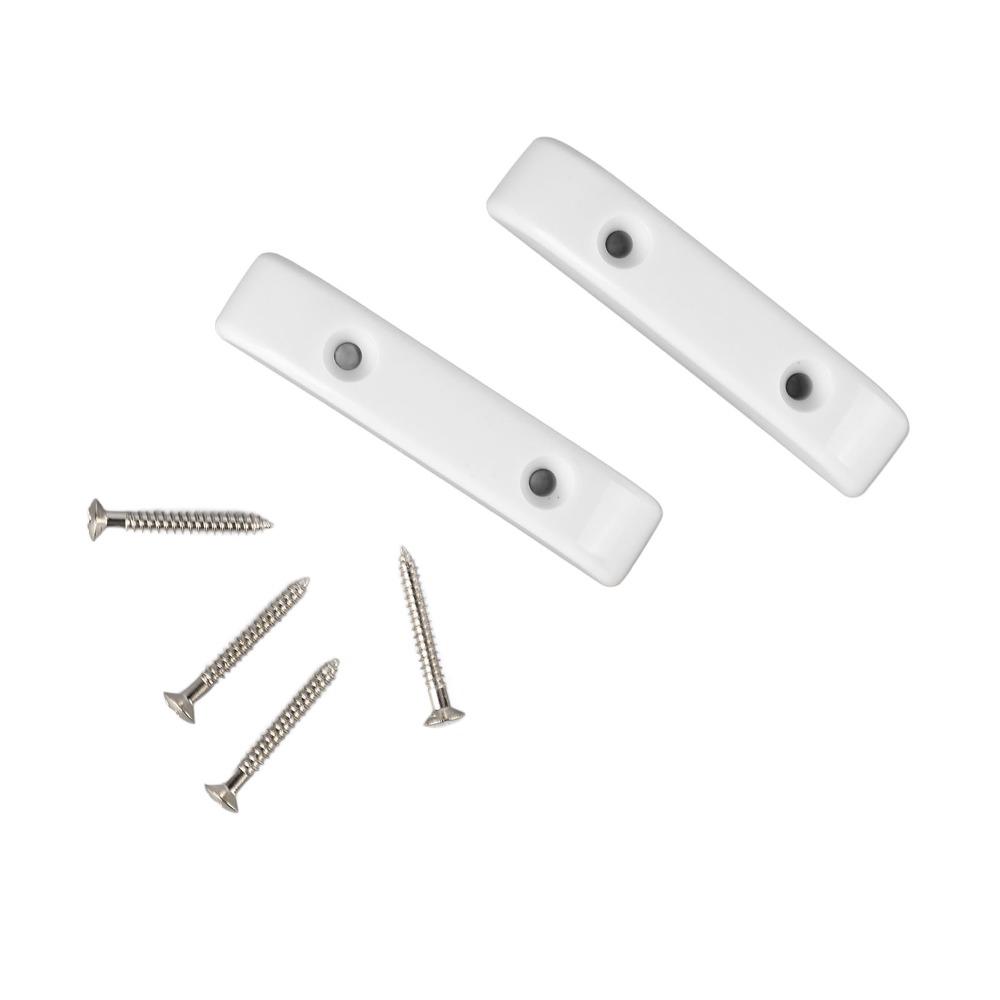 4PCS White Bass Guitar Thumb Rest Plastic Bass Finger Rest Premium Bass Thumb Rest  Guitar