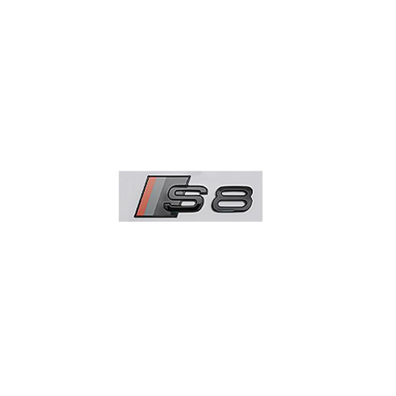 New ABS Plastic for qaz16 S3 S4 S5 S6 S7 S8 Letter Side Decal Rear Stickers Car Body Trunk Emblem Badge Decoration Accessories