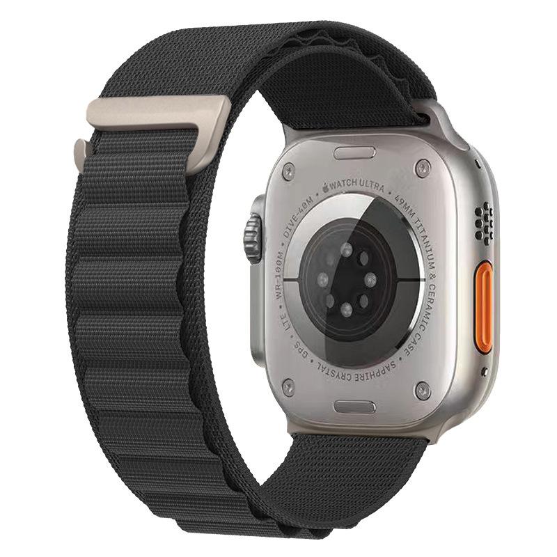 Ремешок Alpine Loop для Apple Watch Браслет iWatch Ultra Series 9 8 7 6 5 3 SE 3 2 1 49 мм, 44 мм, 40 мм, 45 мм, 41 мм, 42 мм 38 мм Ремешок Ultra2