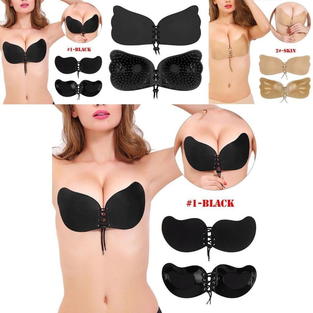 Women Sexy Lingerie Silicone Adhesive Stick On Magical Push Up Invisible Bra For Ultimate Comfort And Support
