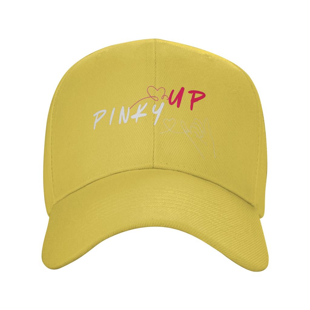 Летняя Кепка-Бейсболка Katseye Pinky Up K-pop для Мужчин и Женщин Головной Убор Повседневная Тренировки Подарок Солнцезащитные Кепки