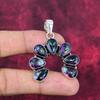 Mystic Topaz 925 Solid Sterling Silver Pendant, Handmade Gemstone Jewelry Pendant, For Memorial Day
