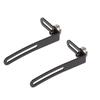4PCS RC Car   Body Mount Metal L-Bracket with Magnet for       SCX10 90046 D90 1/10 RC Crawler Car