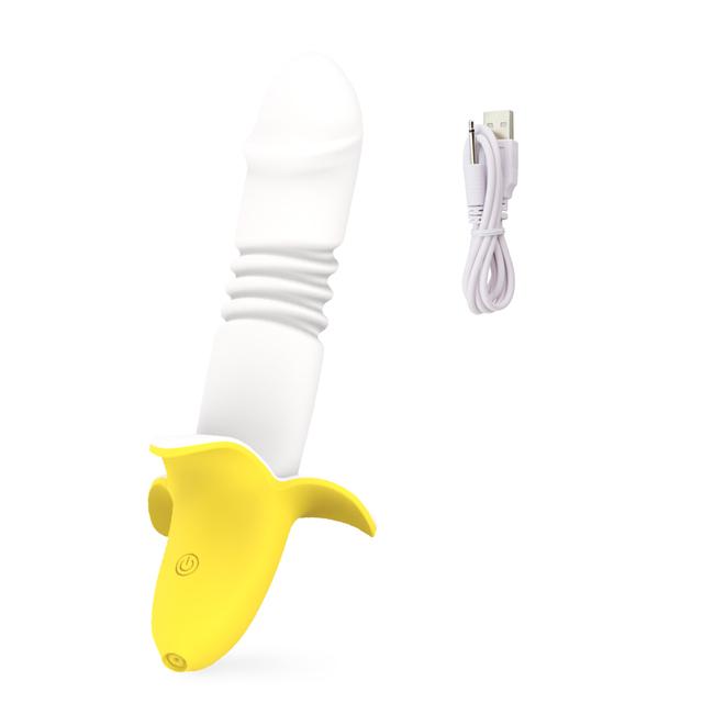 Телескопический фаллоимитатор-вибратор, стимулирующий клитор точки G, вибраторы для женщин, 10 скоростей, мощные секс-игрушки для женщин и взрослых