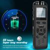 8-32 ГБ Hi-Fi ручка с голосовой активацией, профессиональный цифровой диктофон с шумоподавлением, 1536 кбит/с, аудио, звукозапись, Mp3-плеер