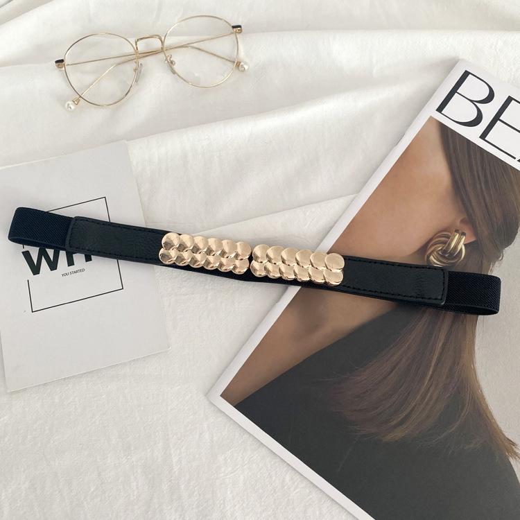 Тонкий пояс женский эластичный эластичный пояс декоративный платье талия с костюмом модный тонкий талия уплотнение