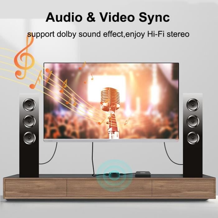 Адаптер-конвертер-разветвитель 4K HDMI-совместимый, для ТВ, PS4, 1 вход на 2 выхода, порт дисплея, монитор, [DFEED12]