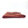 HERMES Bag H logo Jige Elan bag Clutch bag Leather Red