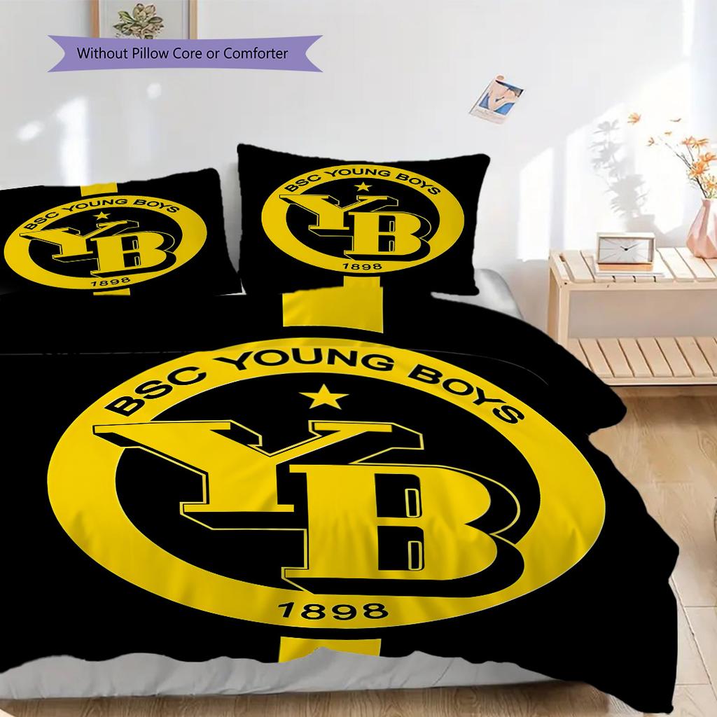 BSC YB Узор Комплект постельного белья Одеяло Покрывало Наволочка Домашний Декор Подарок на День Рождения (1 пододеяльник + 2 наволочки, без наполнителя)