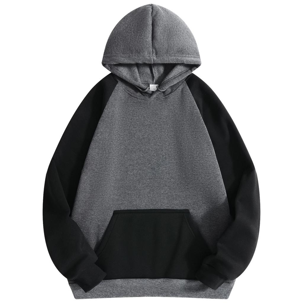 Женский ,Флисовый с блоками,Теплый Повседневный Спортивный С длинным рукавом Комплект толстовки с подкладкой