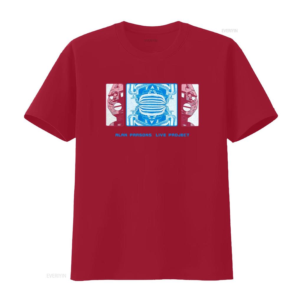 Vintage 90s Alan Parsons Live Project Concert Tour T Shirt Available in S 5XL vintage Washed Versatile homme Stylish Stretched