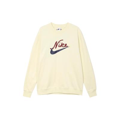 Nike Спортивная толстовка мужская бежево-желтая FV9513-113