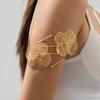 Hot-selling Flower Bracelet Arm Bracelet Hollow Flower Bracelet Simple Design Versatile Jewelry Women's Arm