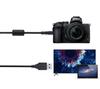 Плоский кабель USB mini для цифровых камер, 1 м, USB 8-контактный, Nikon Panasonic, Fujifilm, кабель для камеры 8-контактный A-mini и т. д.