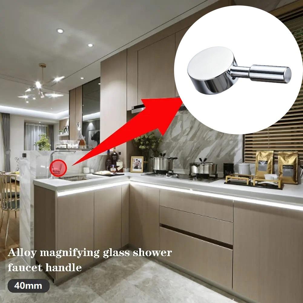 Single Lever Tap Handle Replacement Designed for 40mm Cartridge Use in Residential Shower and Bath Installations