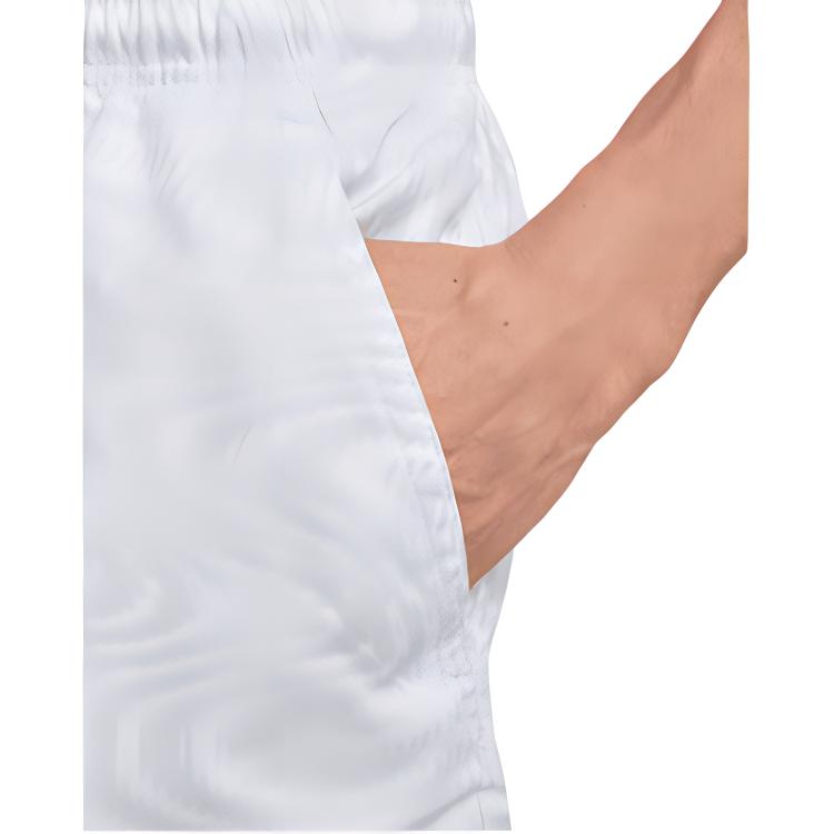 Nike Court Heritage Logo Embroidered Comfortable Tennis Casual Shorts Men Shorts White FD5405-100