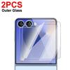Закаленное Стекло для Samsung Galaxy Z Flip 7 Защитные Пленки для Экрана и Камеры Твердость 9H Защитная Крышка для Samsung Z Flip7