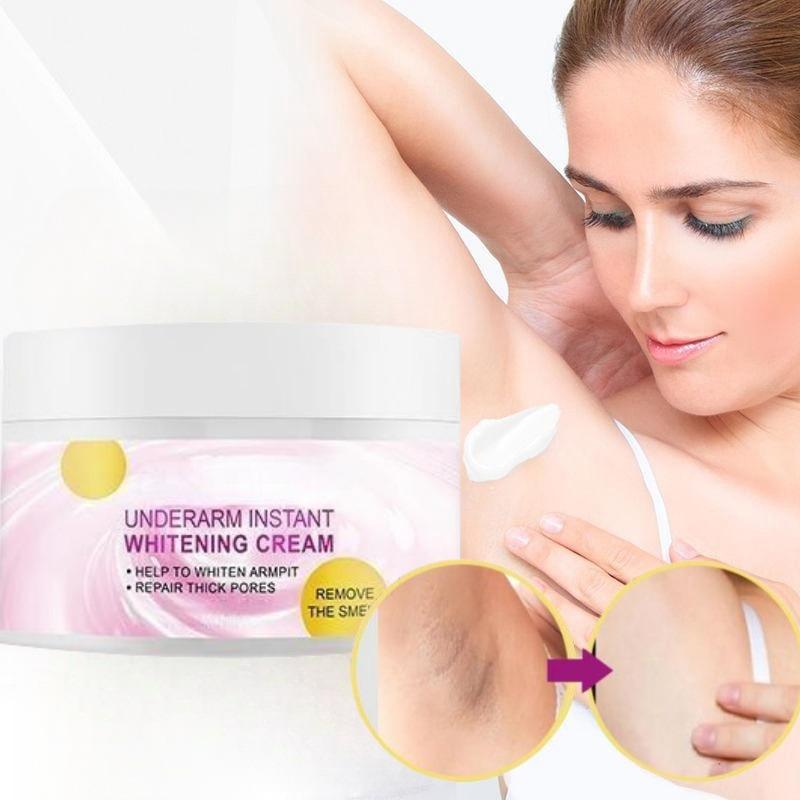 Отбеливающий крем для тела Отбеливающий крем для подмышек Частные части ног Увлажняющий белую кожу