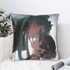Pillow Case Wuthering Waves Jiyan & Rover Soft  Pillow Cover For Sofa Couch Bed Living Room Cute Funny Pillowcases