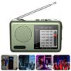 Портативное радио с перезаряжаемой батареей и наушниками FM AM SW Радио для помещений и улицы Подарки для пожилых людей