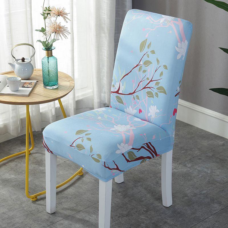 2 шт., чехлы на стулья, универсальный бытовой чехол на стул, эластичный комплект подушек для обеденного стула, чехол для сиденья, чехол для стула