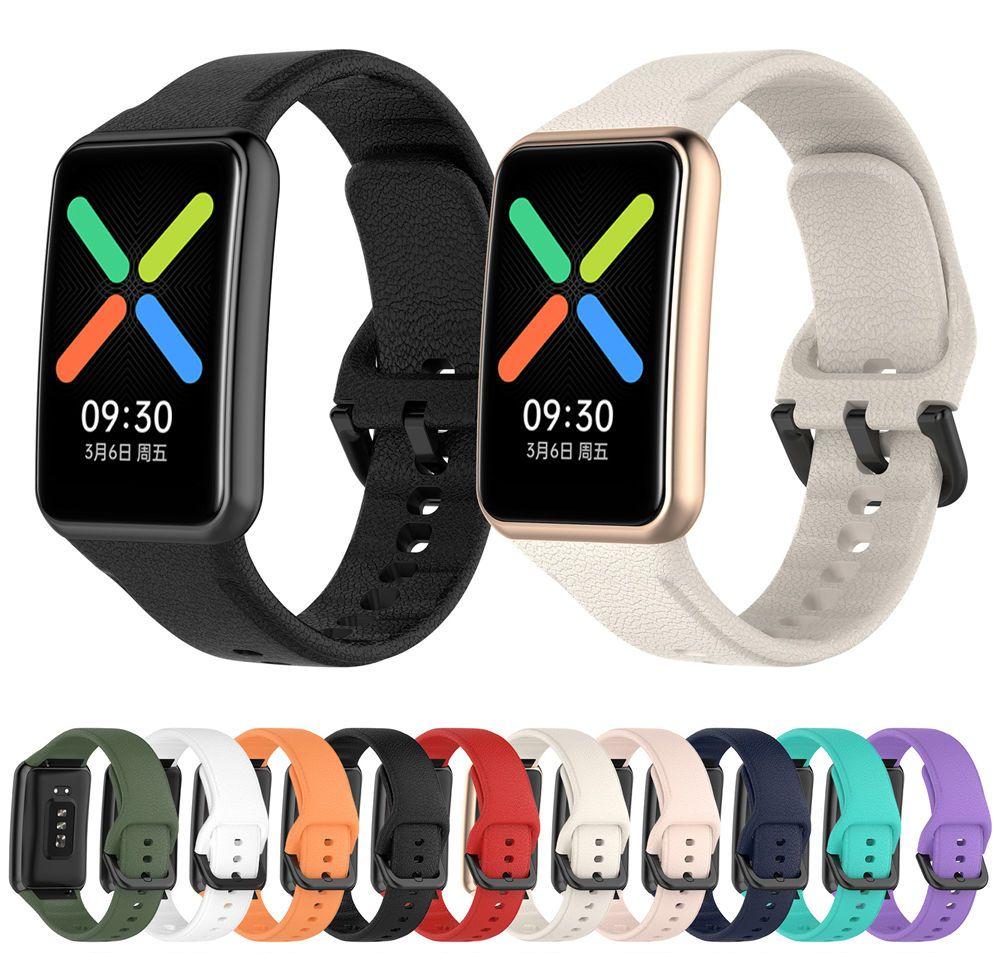 Ремешок для часов Мягкие силиконовые ремешки для часов для OPPO Watch FreeРемешок для умных часов Браслет Наручный ремешок для часов Спортивный ремень