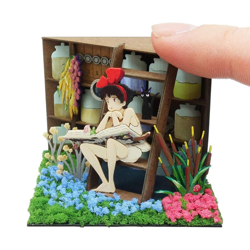 Sankei Studio Ghibli Мини-служба доставки Herb Storehouse Paper Craft Kiki's Witch's MP07-121