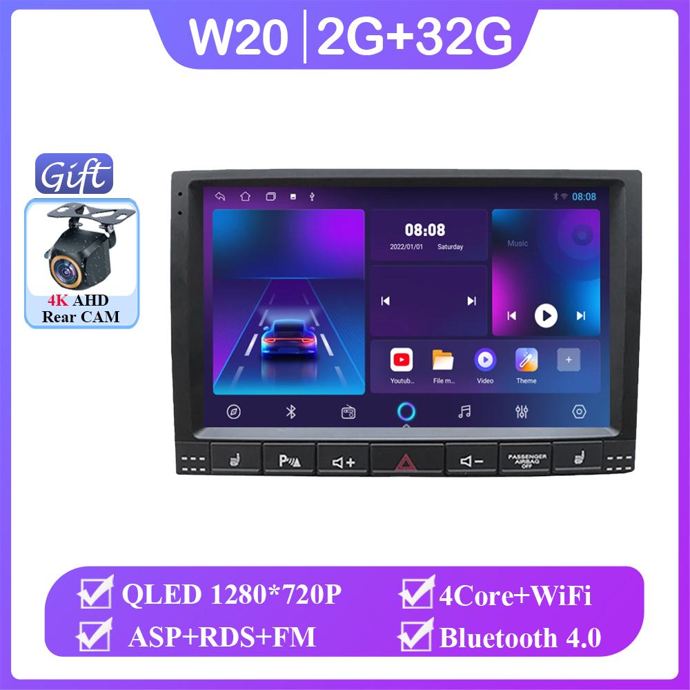 Android 14 для Volkswagen VW Touareg 2002 - 2012 Радио Мультимедийный Плеер Экран Автомобильное Головное Устройство Навигация Нет 2Din DVD 5G WIFI BT