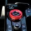 Car Aluminum Alloy Gear Shift Control Knob Cover Trim For Kia Sportage -2026