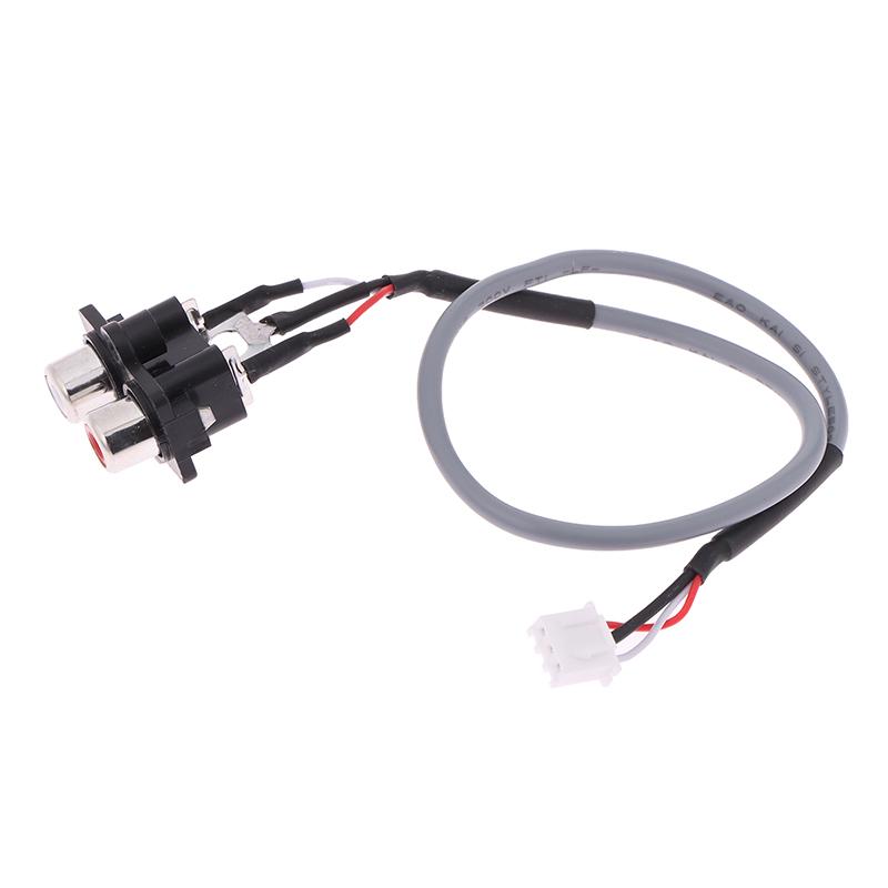 30 см аудио сигнальный кабель 2 Rca к Xh2.54Mm-3Pin аудио входной разъем расширенный звуковой сигнальный интерфейс для панели усилителя