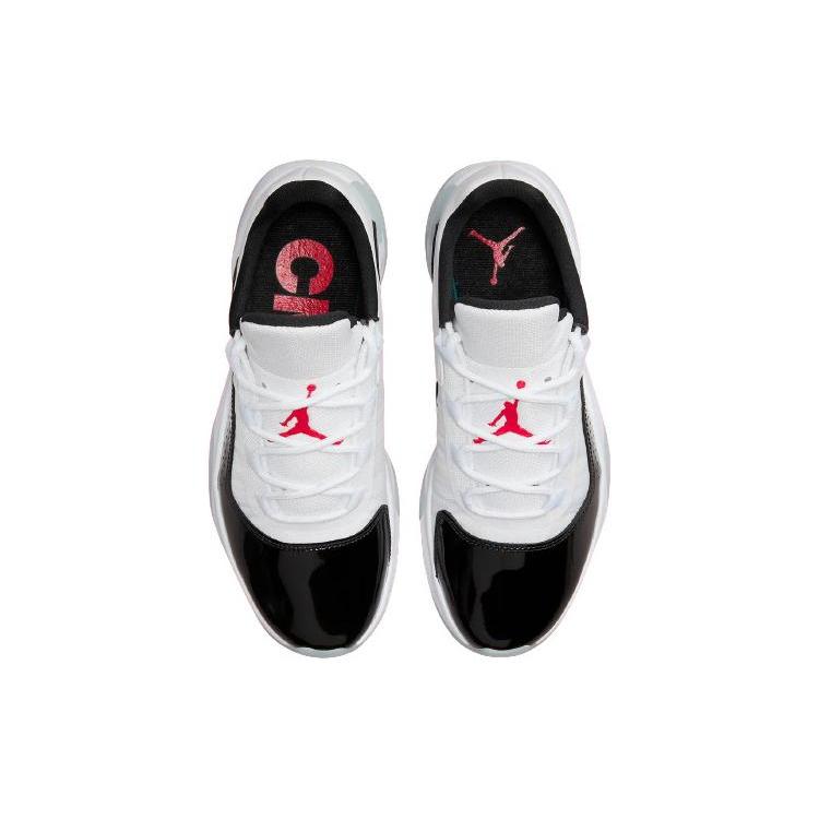 Air Jordan 11 CMFT Low Белый Черный Голубой Оттенок DV2629-106