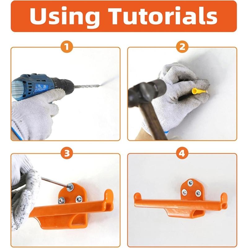 1/2Pcs Backpack Leaf Blower Hanger Backpack Sprayer Wall Mount Hanger for Hunting Pack Backpack Leaf Blower Enduring