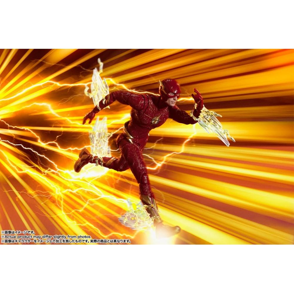 SHFiguarts Flash (Вспышка) приблизительно. Подвижная фигура толщиной 150 мм, окрашенная из ПВХ и АБС-пластика