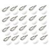 20Pcs Shelf Bracket Self-Tapping Screws Rustproof Strong Load-bearing Bookcase Cupboard Shelf Brackets Screws