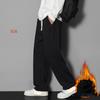 Long Pants Fall and Winter Trend Loose Solid Color Comfortable Handsome Men's Casual Pants Sports Pants Season Long Pants