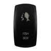 CUSTOM Dual RED Led Laser Etched Rocker Switch ON-OFF ON-OFF-ON (SPST DPDT) for ARB/Carling/NARVA 4x4 Caravan Accessories SUV