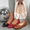Модные женские балетки Новые Элегантные Туфли для Ходьбы Повседневные для Женщин Весна Дизайнерский Бренд Ретро Мягкая Подошва Лоферы Повседневные Туфли Мэри Джейн